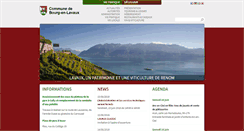 Desktop Screenshot of grandvaux.ch